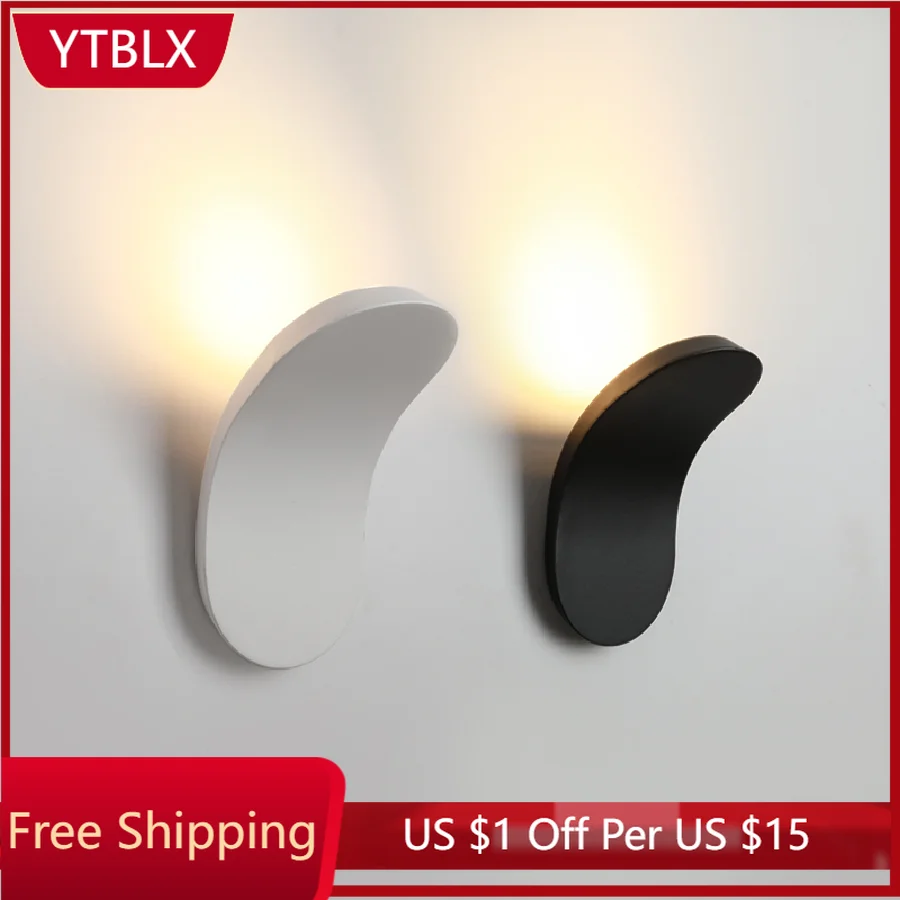 IWP Modern Aluminum Wall Lamp Simple Black White Stair Decor LED Light For Bedroom Living Room Aisle Corridor Stair Cafe Sconce
IWP Modern Aluminum Wall Lamp Simple Black White Stair Decor LED Light For Bedroom Living Room Aisle Corridor Stair Cafe Sconce
