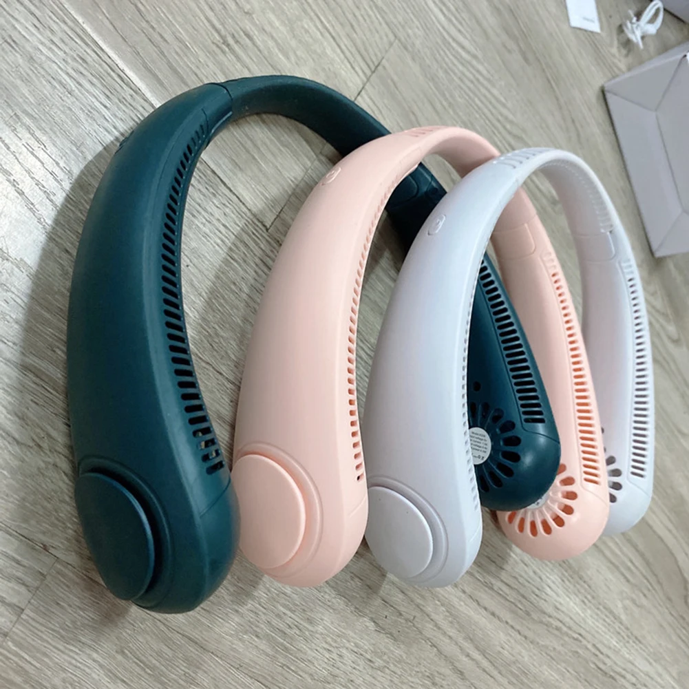 Portable Hanging Neck Fan USB Summer Air Cooling Bladeless Outdoor Sports Mute Travel Leafless Wearable Neckband Lazy Fans
Portable Hanging Neck Fan USB Summer Air Cooling Bladeless Outdoor Sports Mute Travel Leafless Wearable Neckband Lazy Fans