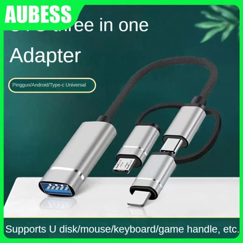 Widely Compatible Three-in-one Alloy Material Adapter Single Line Three End Free Switching Patch Cord Free Switching Data Line
Widely Compatible Three-in-one Alloy Material Adapter Single Line Three End Free Switching Patch Cord Free Switching Data Line