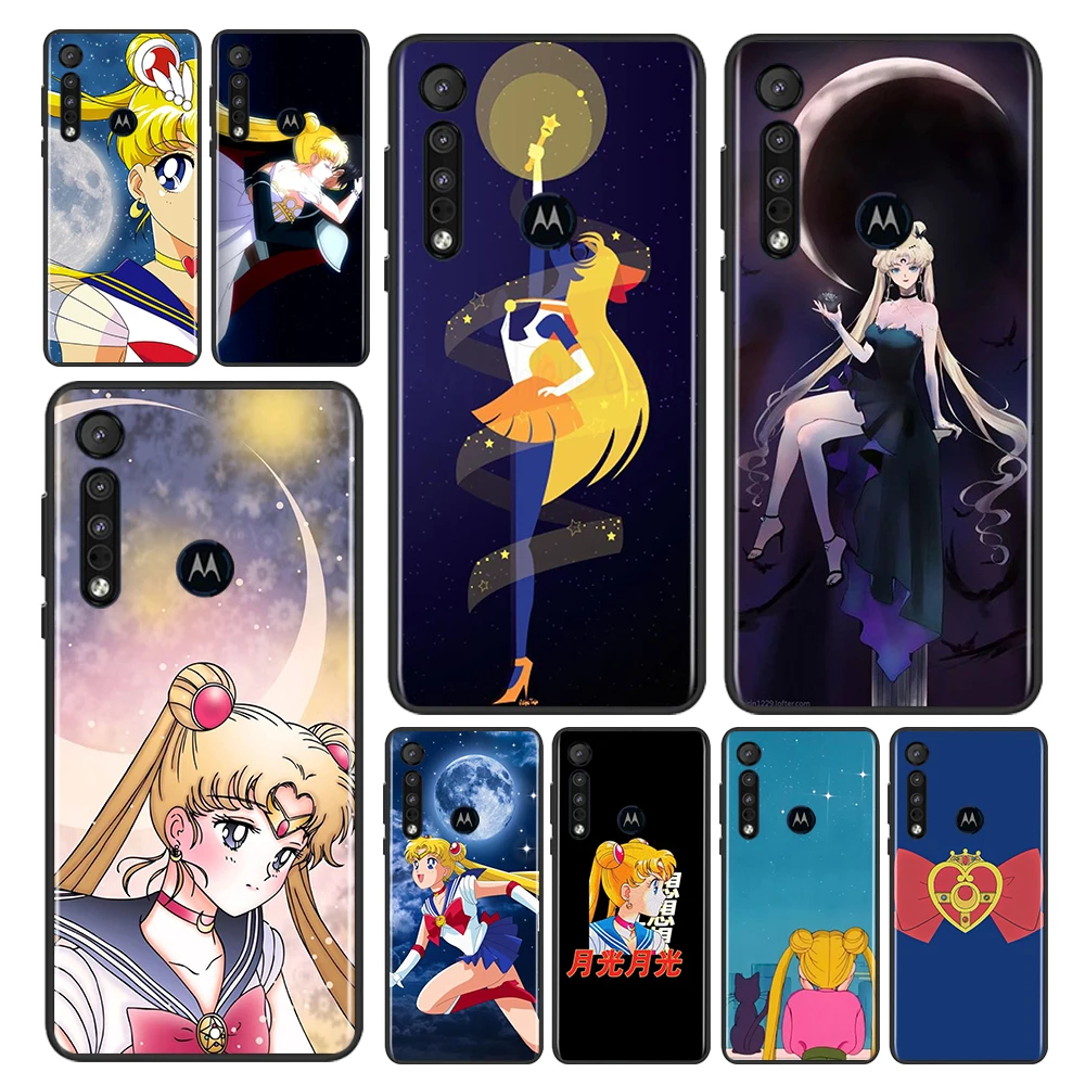 Anime Cute Sailor Moon For Motorola Moto G9 G8 E20 E7 E6 One Marco Hyper Fusion Power Lite Edge Plus Black Phone Case Capa Cover
Anime Cute Sailor Moon For Motorola Moto G9 G8 E20 E7 E6 One Marco Hyper Fusion Power Lite Edge Plus Black Phone Case Capa Cover