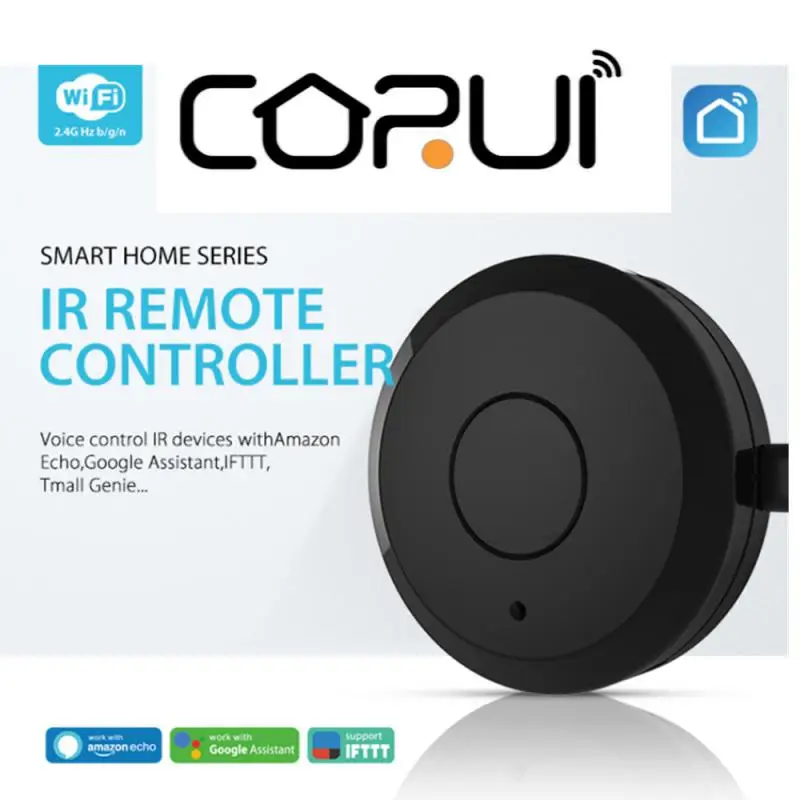Пульт дистанционного управления CoRui NAS-IR02W USB WiFi IR поддержка Echo Google Home IFTTT Универсальный умный пульт дистанционного управления ler Smart Home
Пульт дистанционного управления CoRui NAS-IR02W USB WiFi IR поддержка Echo Google Home IFTTT Универсальный умный пульт дистанционного управления ler Smart Home
