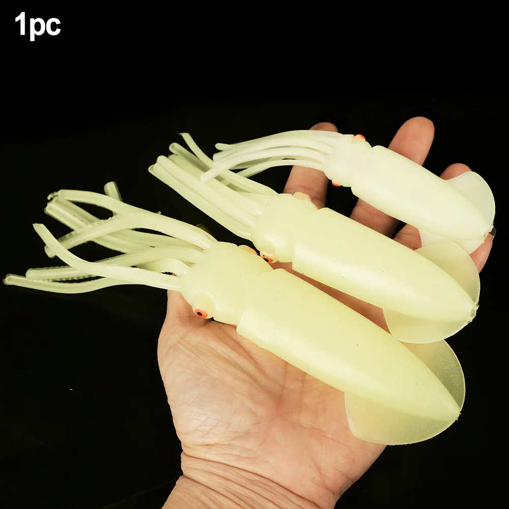 1PC Fishing Soft Squid Lure 12cm 15cm 18cm Fishing Soft Squid Lure Glow Sea Luminous Fishing Lure Squid Jigs With 3D Squid Eyes
1PC Fishing Soft Squid Lure 12cm 15cm 18cm Fishing Soft Squid Lure Glow Sea Luminous Fishing Lure Squid Jigs With 3D Squid Eyes