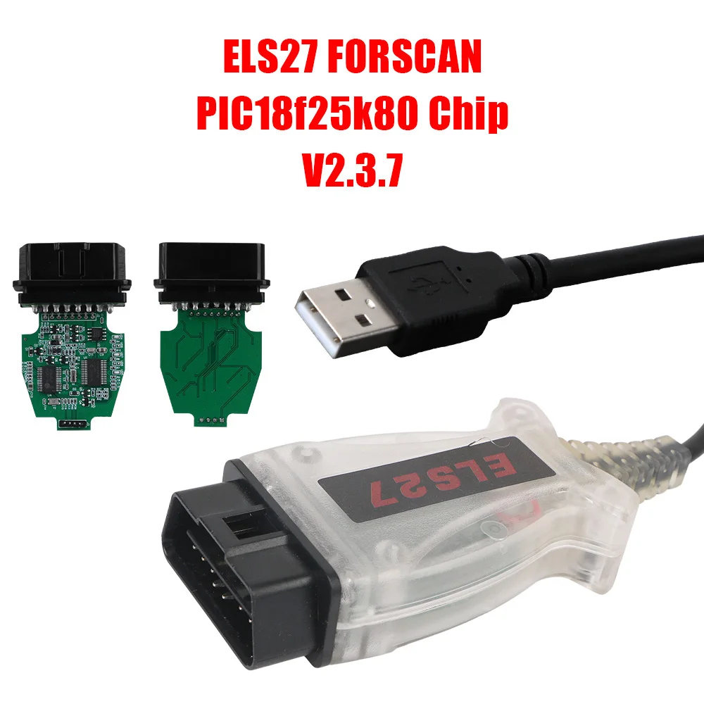 ELM327&J2534 Pss-Thru For Mazda V2.3.7 ELS27 Forscan Green PCB PIC18f25k80 Chip Multi-Language Works OBD2
ELM327&J2534 Pss-Thru For Mazda V2.3.7 ELS27 Forscan Green PCB PIC18f25k80 Chip Multi-Language Works OBD2