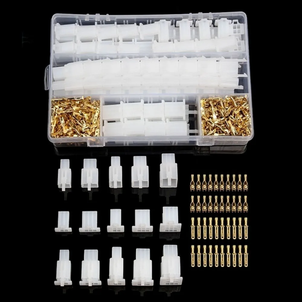 580PCS Wire Connector Housing Female Terminal Automobile Kit 2/3/4/6/9 Pin Bare Terminals
580PCS Wire Connector Housing Female Terminal Automobile Kit 2/3/4/6/9 Pin Bare Terminals