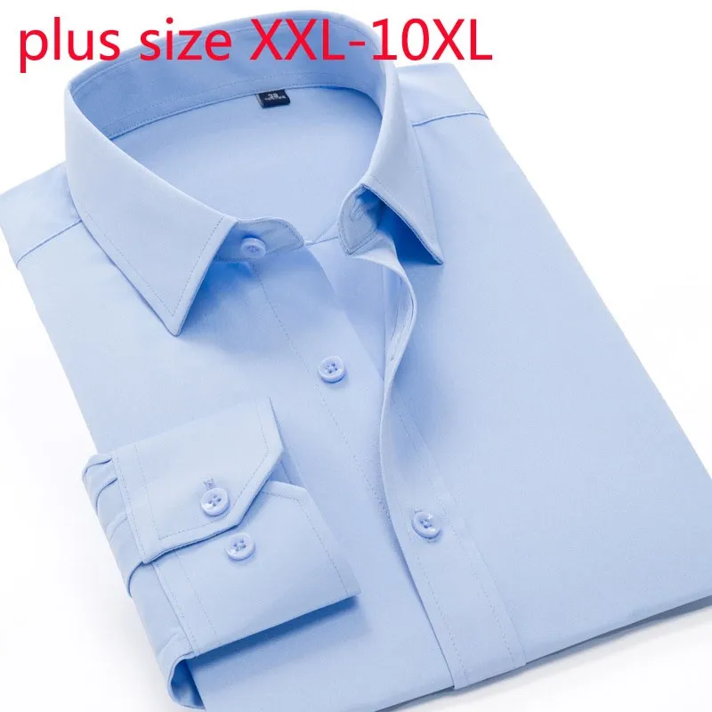 New Arrival Super Large Spring And Autumn Long Sleeve Smart Casual Dress Shirts Single Breasted Fashion Plus Size 2XL-9XL 10XL
New Arrival Super Large Spring And Autumn Long Sleeve Smart Casual Dress Shirts Single Breasted Fashion Plus Size 2XL-9XL 10XL
