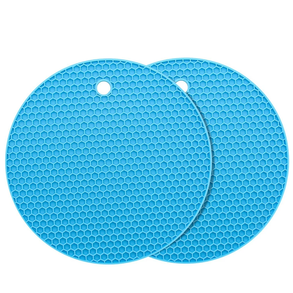 2pcs Round Heat Resistant Silicone Mat Drink Cup Coasters Non-slip Pot Holder Table Placemat Kitchen Accessories Jar Openers
2pcs Round Heat Resistant Silicone Mat Drink Cup Coasters Non-slip Pot Holder Table Placemat Kitchen Accessories Jar Openers