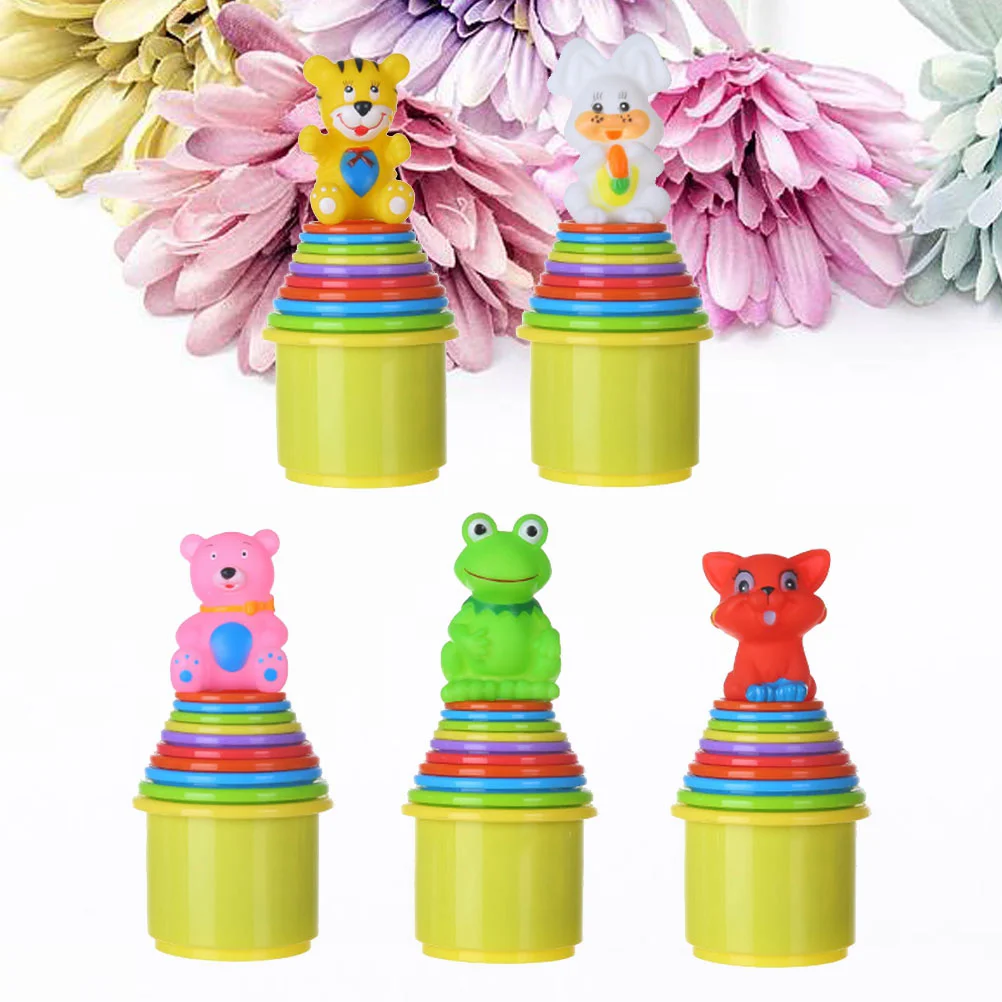 11Pcs Funny Animal Nesting and Stacking Up Cups with Numbers Baby Early Learning Toys Early Educational Stacker Toys
11Pcs Funny Animal Nesting and Stacking Up Cups with Numbers Baby Early Learning Toys Early Educational Stacker Toys