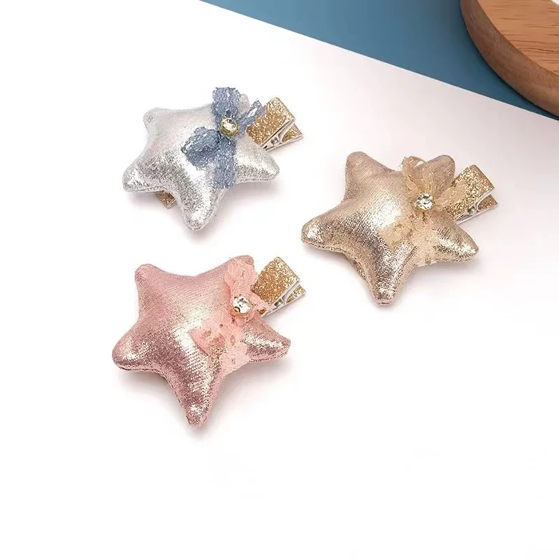 10Pcs/lot New Fashion Shiny Star Hair Clip Lace Bow Hairpin For Baby Girl Hair Accessories Kids Hair Rope Birthday Gifts
10Pcs/lot New Fashion Shiny Star Hair Clip Lace Bow Hairpin For Baby Girl Hair Accessories Kids Hair Rope Birthday Gifts