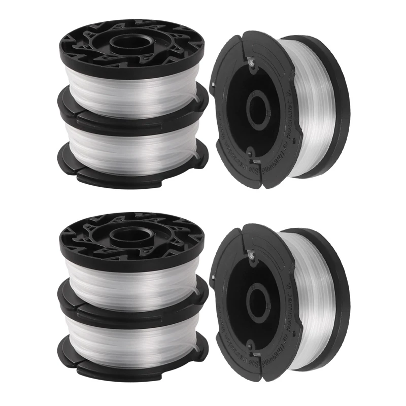 6 Pack Trimmer Replacement Spool For BLACK+DECKER AF-100-3ZP 30Ft 0.065 Inch Trimmer Line
6 Pack Trimmer Replacement Spool For BLACK+DECKER AF-100-3ZP 30Ft 0.065 Inch Trimmer Line