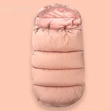 Winter Warm Sleepsack Windproof Stroller Foot Cover Baby Trolley Sleeping Bag Newborn Sleep Sack Footmuff Infant Accessories