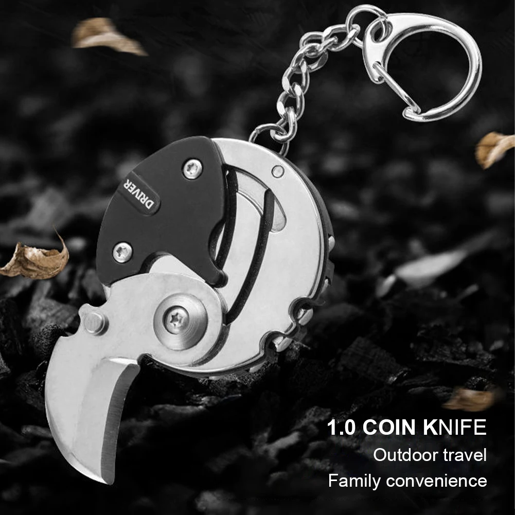 New Multi-tool Coin Hunting Folding Knife Tool Hexagon Keychain Butterfly Knife Pocket Fold Mini Gear Outdoor Survival Knives
New Multi-tool Coin Hunting Folding Knife Tool Hexagon Keychain Butterfly Knife Pocket Fold Mini Gear Outdoor Survival Knives