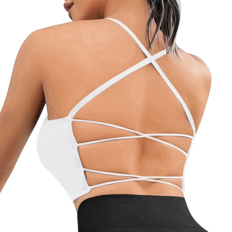Women Cross Strap Sports Bra Top Women Push Up Sport Bra Yoga Gym Crop Top Brassiere Fitness Top Sport Bra Breathable Bras
Women Cross Strap Sports Bra Top Women Push Up Sport Bra Yoga Gym Crop Top Brassiere Fitness Top Sport Bra Breathable Bras