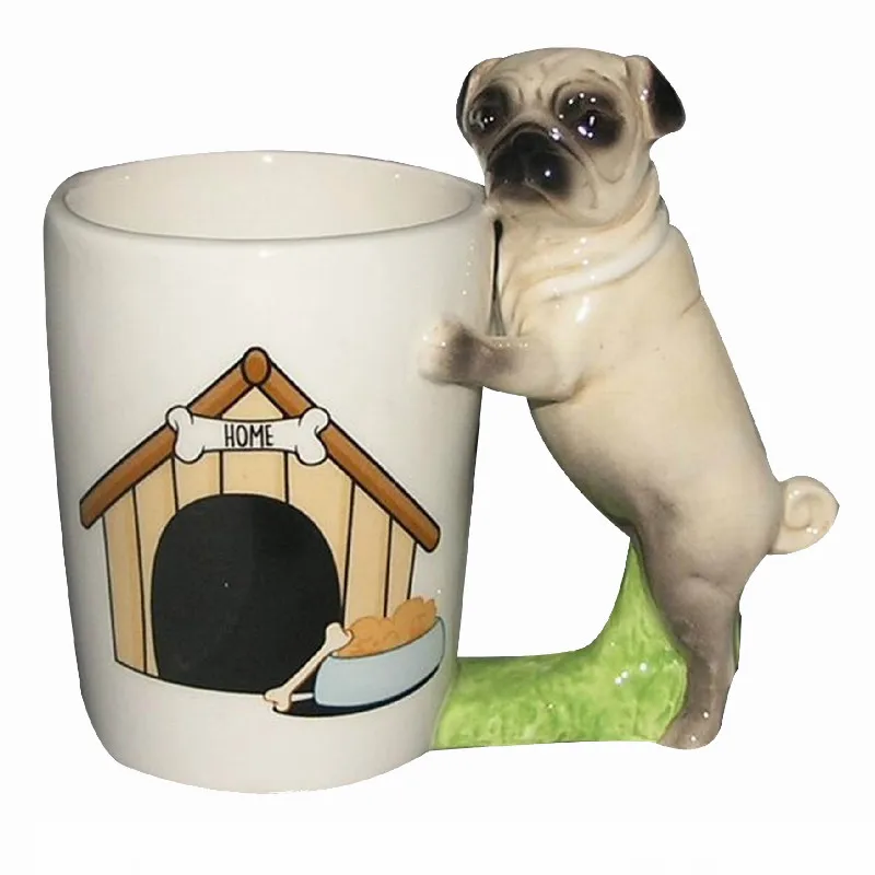 Cartoon 3D Bulldog Yellow Dog Mug White Pug Ceramic Cup Office Coffee Cup Strange Personality Gifts Send Friends Birthday Gifts
Cartoon 3D Bulldog Yellow Dog Mug White Pug Ceramic Cup Office Coffee Cup Strange Personality Gifts Send Friends Birthday Gifts
