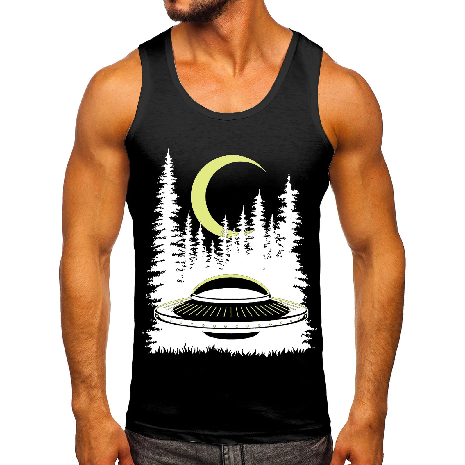 Men Casual Spring Summer Sleeveless Printed O Neck Shirt Tank Tops Blouse Long Sleeved Workout Shirt Men
Men Casual Spring Summer Sleeveless Printed O Neck Shirt Tank Tops Blouse Long Sleeved Workout Shirt Men