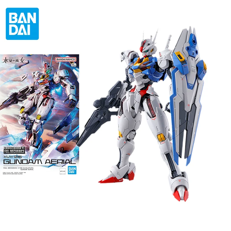 Bandai Original GUNDAM Anime The Witch From Mercury FM 1/100 GUNDAM AERIAL Action Figure Toys Collectible Gifts For Children
Bandai Original GUNDAM Anime The Witch From Mercury FM 1/100 GUNDAM AERIAL Action Figure Toys Collectible Gifts For Children