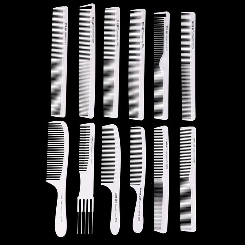 1PC Professional Hair Comb White Carbon Fiber Hairdressig Cutting Comb Anti Static Haircut Coloring Tools Barber Styling Tool
1PC Professional Hair Comb White Carbon Fiber Hairdressig Cutting Comb Anti Static Haircut Coloring Tools Barber Styling Tool