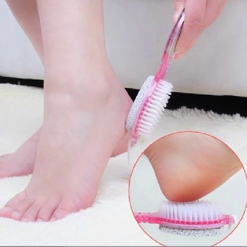 Color Random Dead Skin Remover 4 In1 Brush Feet Shaped Massage Exfoliate Pedicure Grinding Tool Dead Skin Remover Scrub
Color Random Dead Skin Remover 4 In1 Brush Feet Shaped Massage Exfoliate Pedicure Grinding Tool Dead Skin Remover Scrub