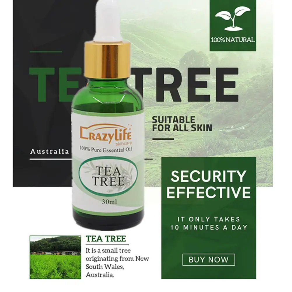 30ml Tea Tree Extract Moisturizing Essence Shrink Pores Lines Brighten Skin Fine Serum Skin Care Face Hydrating Smooth L5O2
30ml Tea Tree Extract Moisturizing Essence Shrink Pores Lines Brighten Skin Fine Serum Skin Care Face Hydrating Smooth L5O2