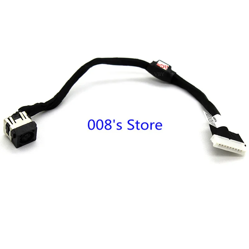 Новый разъем питания DC-IN для Dell Alienware 17 R2 R3 P43F T8DK8 0T8DK8 DC30100TO00 с кабелем гарнитуры соединителя зарядки.