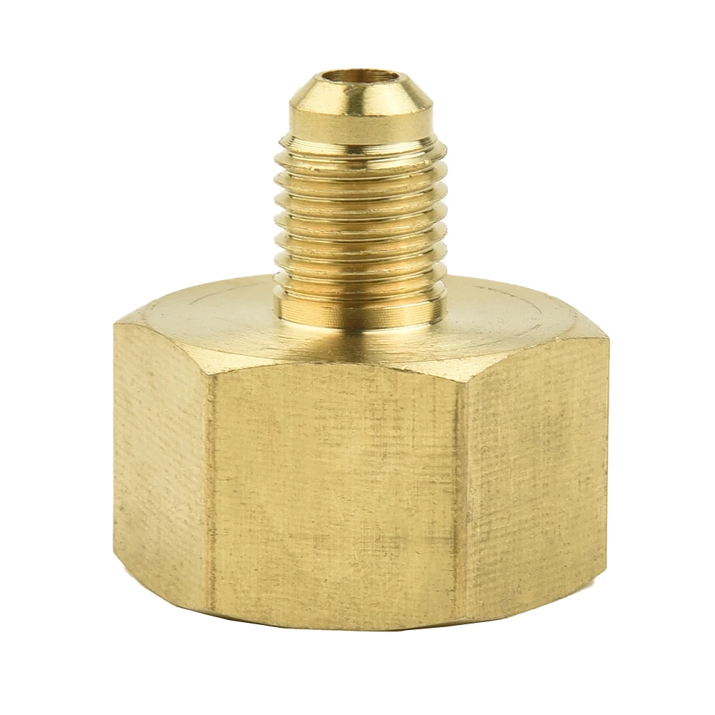 Conditioner Adapter Bottle Adapter For R134A W21.8 To 1/4'' SAE Air Conditioning Brass 32mm 1/4''SAE Female 5/8"
Conditioner Adapter Bottle Adapter For R134A W21.8 To 1/4'' SAE Air Conditioning Brass 32mm 1/4''SAE Female 5/8"