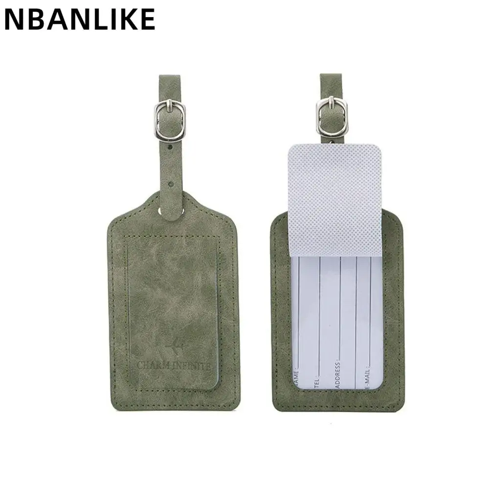 1PC New Frosted Texture Leather Travel Luggage Tags 12*7cm Portable PU Leather Boarding Pass Travel Accessories
1PC New Frosted Texture Leather Travel Luggage Tags 12*7cm Portable PU Leather Boarding Pass Travel Accessories