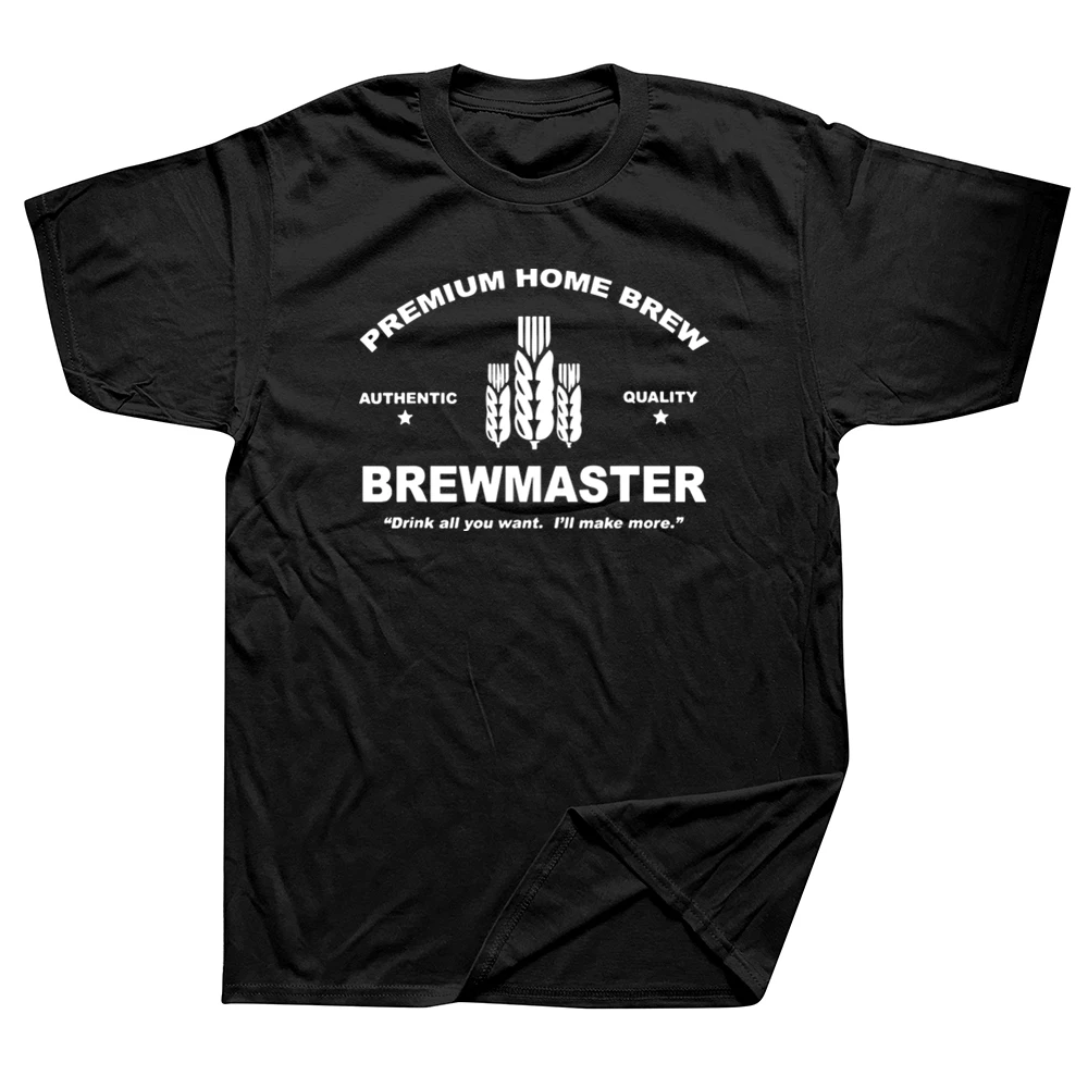 Brewmaster Premium Home Brew Beer Brewing T Shirts Graphic Streetwear Short Sleeve T-shirt Mens Clothing
Brewmaster Premium Home Brew Beer Brewing T Shirts Graphic Streetwear Short Sleeve T-shirt Mens Clothing