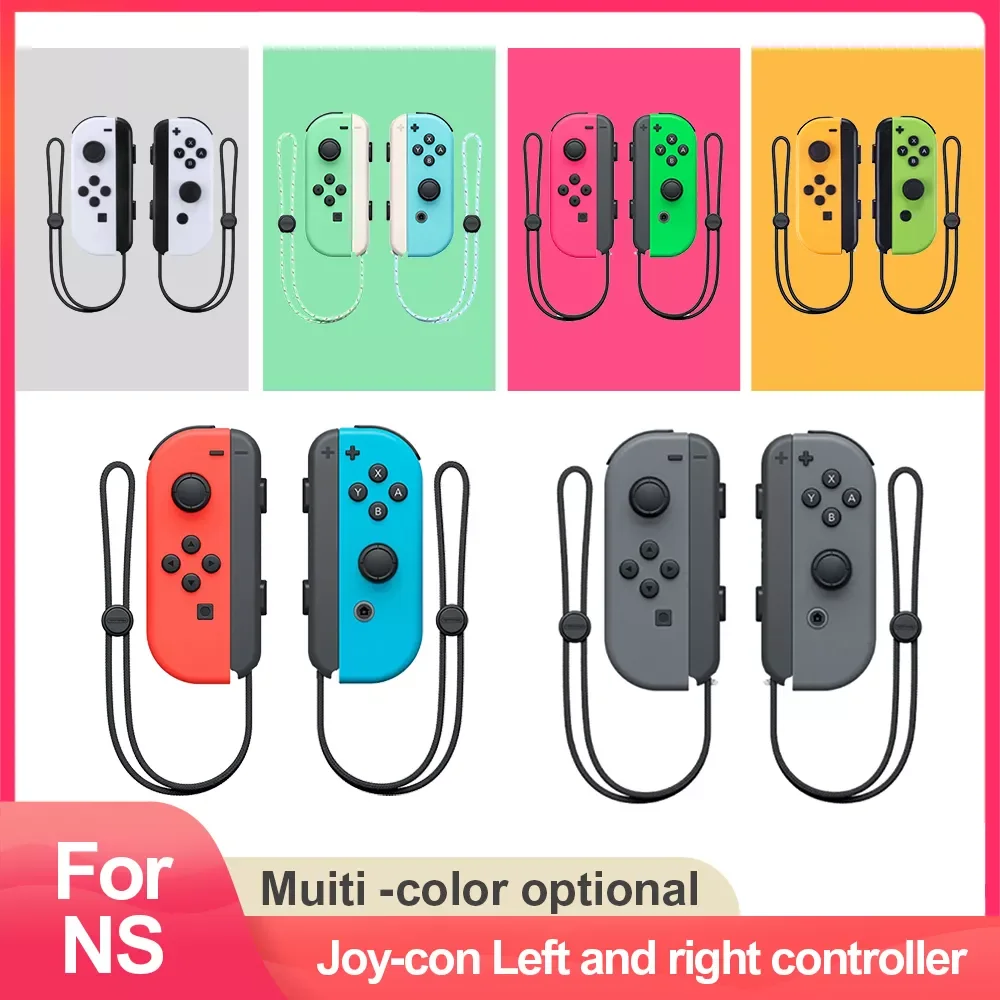 Wireless Joypad Controller Compatible with Switch, Replacement for Switch Joy Con, Wireless Left and Right Controllers
Wireless Joypad Controller Compatible with Switch, Replacement for Switch Joy Con, Wireless Left and Right Controllers