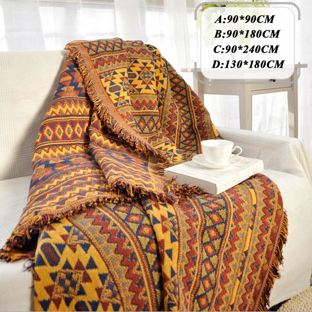 Bohemian Hand Knitted Blanket With Tassel Pure Cotton Cords Braided Thread Soft Comfortable Breathable Blanket
Bohemian Hand Knitted Blanket With Tassel Pure Cotton Cords Braided Thread Soft Comfortable Breathable Blanket