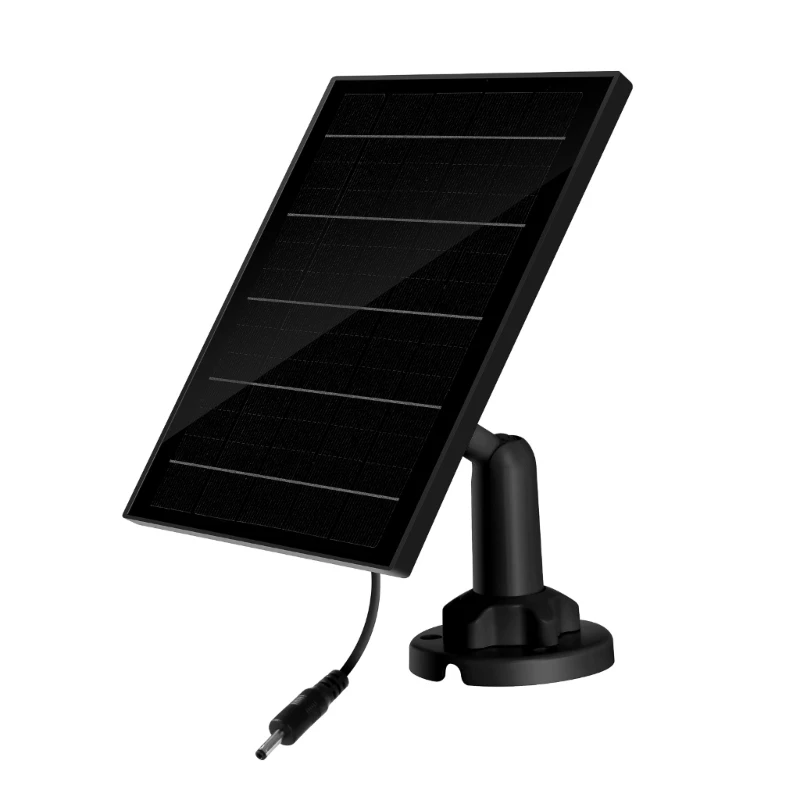 

4W Camera Solar Panel 4000mAh Power Cord 6V 3.5x1.35 for Outdoor Photography LX9A