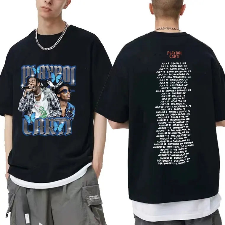 Awesome Men Playboi Carti Hip Hop Trend T Shirts Short Sleeve Tshirt Print T-Shirt Regular Men Women Tee Shirt
Awesome Men Playboi Carti Hip Hop Trend T Shirts Short Sleeve Tshirt Print T-Shirt Regular Men Women Tee Shirt