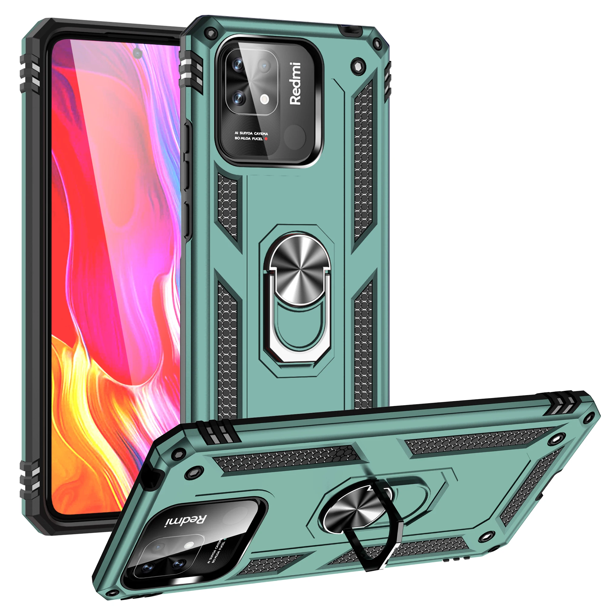 Shockproof Anti-Slip Armor Case for Xiaomi 12 Redmi 10C Redmi10c Note 11s 11 pro T Strong Protection Stand Phone Bag Cover Coque
Shockproof Anti-Slip Armor Case for Xiaomi 12 Redmi 10C Redmi10c Note 11s 11 pro T Strong Protection Stand Phone Bag Cover Coque