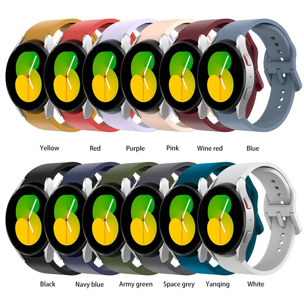 New Silicone Watch Strap Replacement Watchband Compatible For Samsung Watch5 / Watch5 Pro Watch4 40mm 44mm
New Silicone Watch Strap Replacement Watchband Compatible For Samsung Watch5 / Watch5 Pro Watch4 40mm 44mm