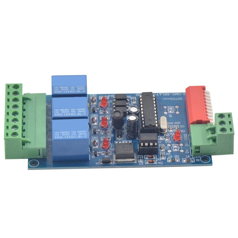 2X 3CH DMX 512 RELAY OUTPUT , LED Dmx512 Controller Board, LED DMX512 Decoder,Relay Switch Controller
2X 3CH DMX 512 RELAY OUTPUT , LED Dmx512 Controller Board, LED DMX512 Decoder,Relay Switch Controller