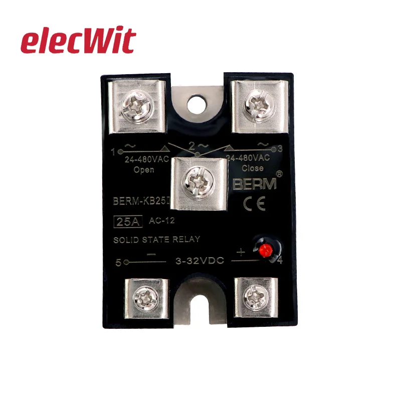 single phase solid state relay DC controlled AC SSR BERM-KB25DA BERM-KB40DA one open one close 3-32V DC 24-480V AC
single phase solid state relay DC controlled AC SSR BERM-KB25DA BERM-KB40DA one open one close 3-32V DC 24-480V AC