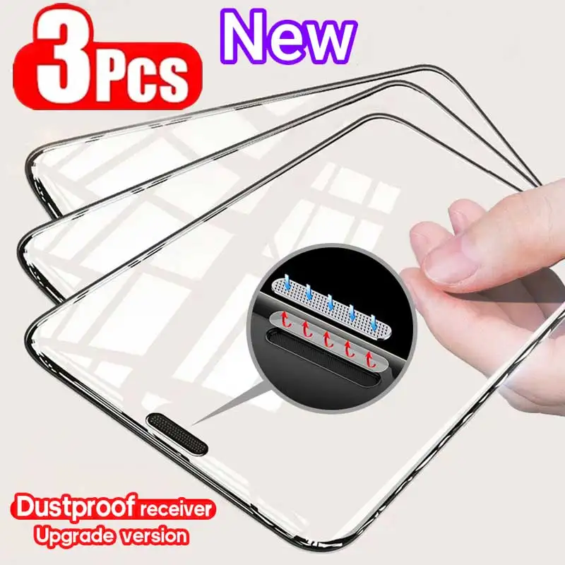 3Pcs Speaker Dustproof Grid Tempered Glass for iPhone X XR XS 11 12 13 mini 14 15 Pro Max 8 Plus SE Dust Filter Screen Protector
3Pcs Speaker Dustproof Grid Tempered Glass for iPhone X XR XS 11 12 13 mini 14 15 Pro Max 8 Plus SE Dust Filter Screen Protector