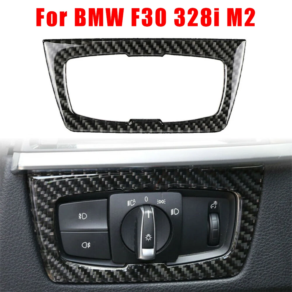 Customized Carbon Fiber Headlight Switch Frame Interior Trim For BMW F30/F31/F32/F33/F34 2012-2020 Interior Cover Sticker
Customized Carbon Fiber Headlight Switch Frame Interior Trim For BMW F30/F31/F32/F33/F34 2012-2020 Interior Cover Sticker