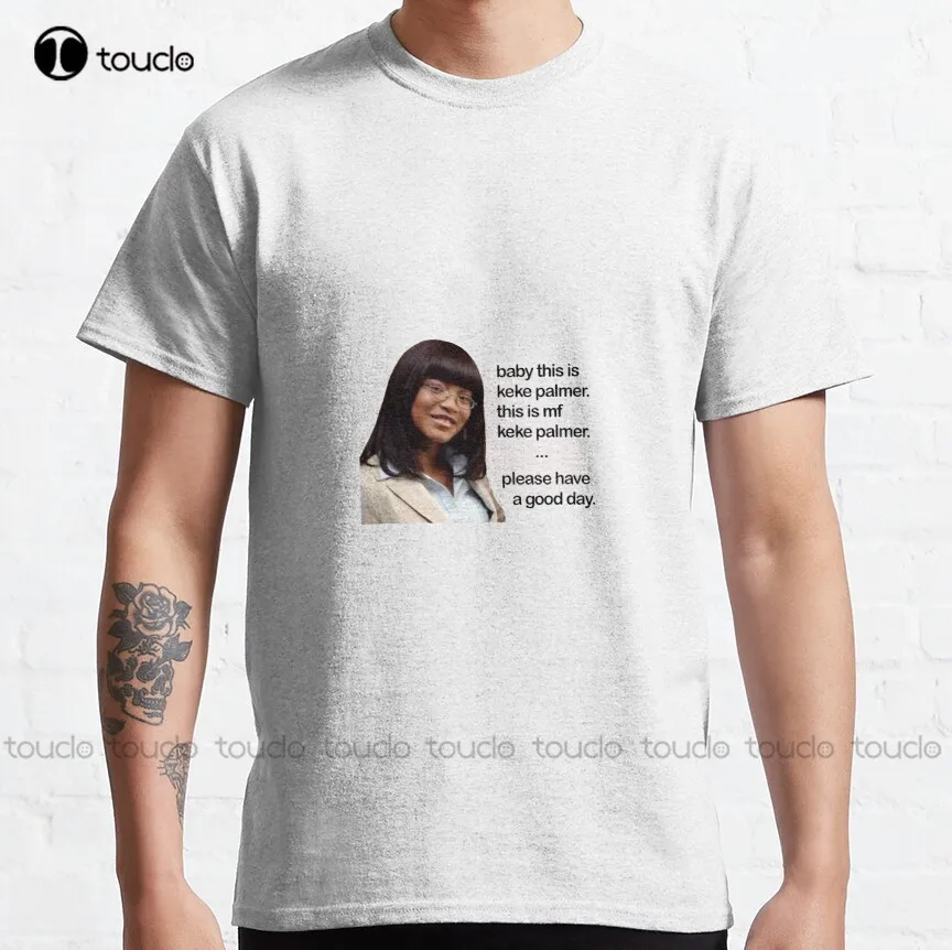 Baby This Is Keke Palmer Classic T-Shirt T-Shirts For Women Funny Art Streetwear Cartoon Tee Xs-5Xl All Seasons New Popular Tee
Baby This Is Keke Palmer Classic T-Shirt T-Shirts For Women Funny Art Streetwear Cartoon Tee Xs-5Xl All Seasons New Popular Tee