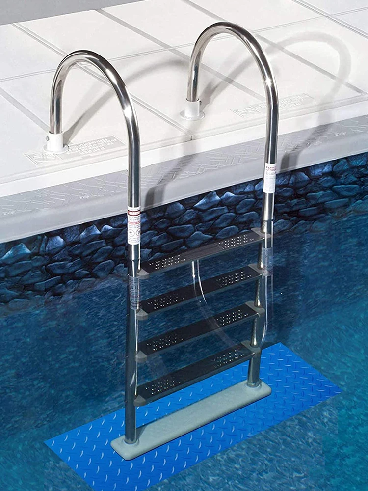 Non-Slip Pool Ground Mats Swimming Pool Ladder Mat Bathroom Entrance Anti-slip Door Mat Blue Pool Safety Liner Protector
Non-Slip Pool Ground Mats Swimming Pool Ladder Mat Bathroom Entrance Anti-slip Door Mat Blue Pool Safety Liner Protector