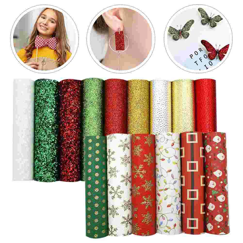 Sheet Faux Christmas Fabric Sheets Making Pu Synthetic Earrings Hair Jewelry Bow Embossed Diy Hand Love Heart Xmas Glitter
Sheet Faux Christmas Fabric Sheets Making Pu Synthetic Earrings Hair Jewelry Bow Embossed Diy Hand Love Heart Xmas Glitter