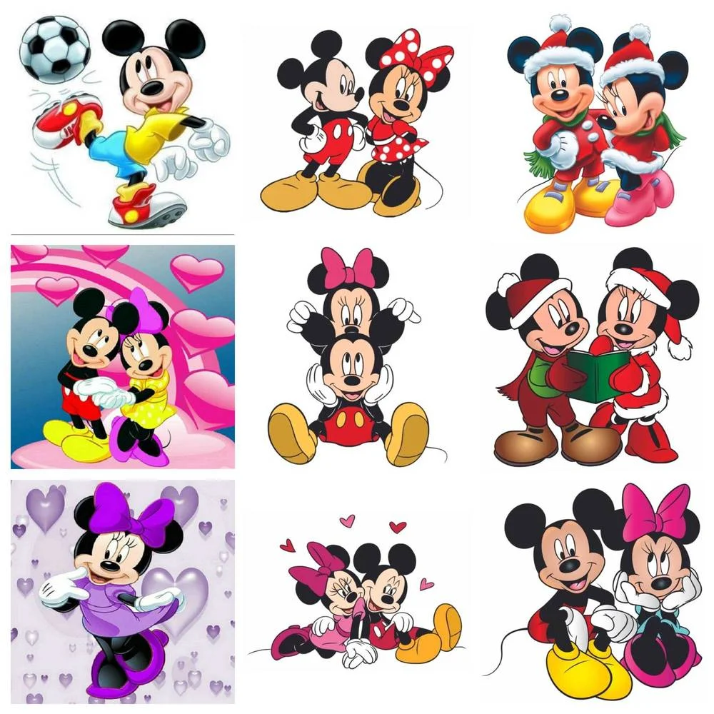 Disney 5D DIY Diamond Painting Cross Stitch Set Mickey Mouse Mickey Minnie Handmade Children's Gift Home Wall Art Decoration
Disney 5D DIY Diamond Painting Cross Stitch Set Mickey Mouse Mickey Minnie Handmade Children's Gift Home Wall Art Decoration