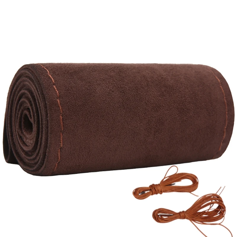 Оплетка на руль автомобиля, из замши, матовая кожа, нескользящая
Оплетка на руль автомобиля, из замши, матовая кожа, нескользящая