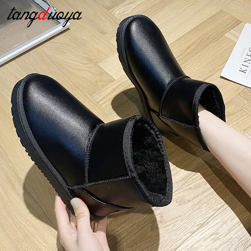 Snow Boots Women's Short Tube Thickened Cotton Shoes Non-slip Mid Calf Botas ankle winter boots for women boots big size 43
Snow Boots Women's Short Tube Thickened Cotton Shoes Non-slip Mid Calf Botas ankle winter boots for women boots big size 43