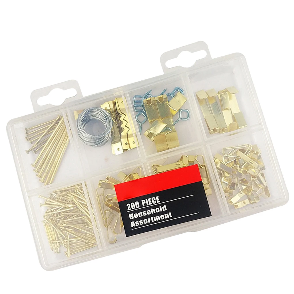 200 шт., настенные металлические крючки для фотографий
200 шт., настенные металлические крючки для фотографий