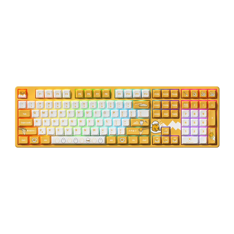 

Akko 5108S RGB Hot-Swap Mechanical Gaming Keyboard 108-key Wired USB-Type C Dye-Sub PBT Dye Sub JDA Profile Keycaps