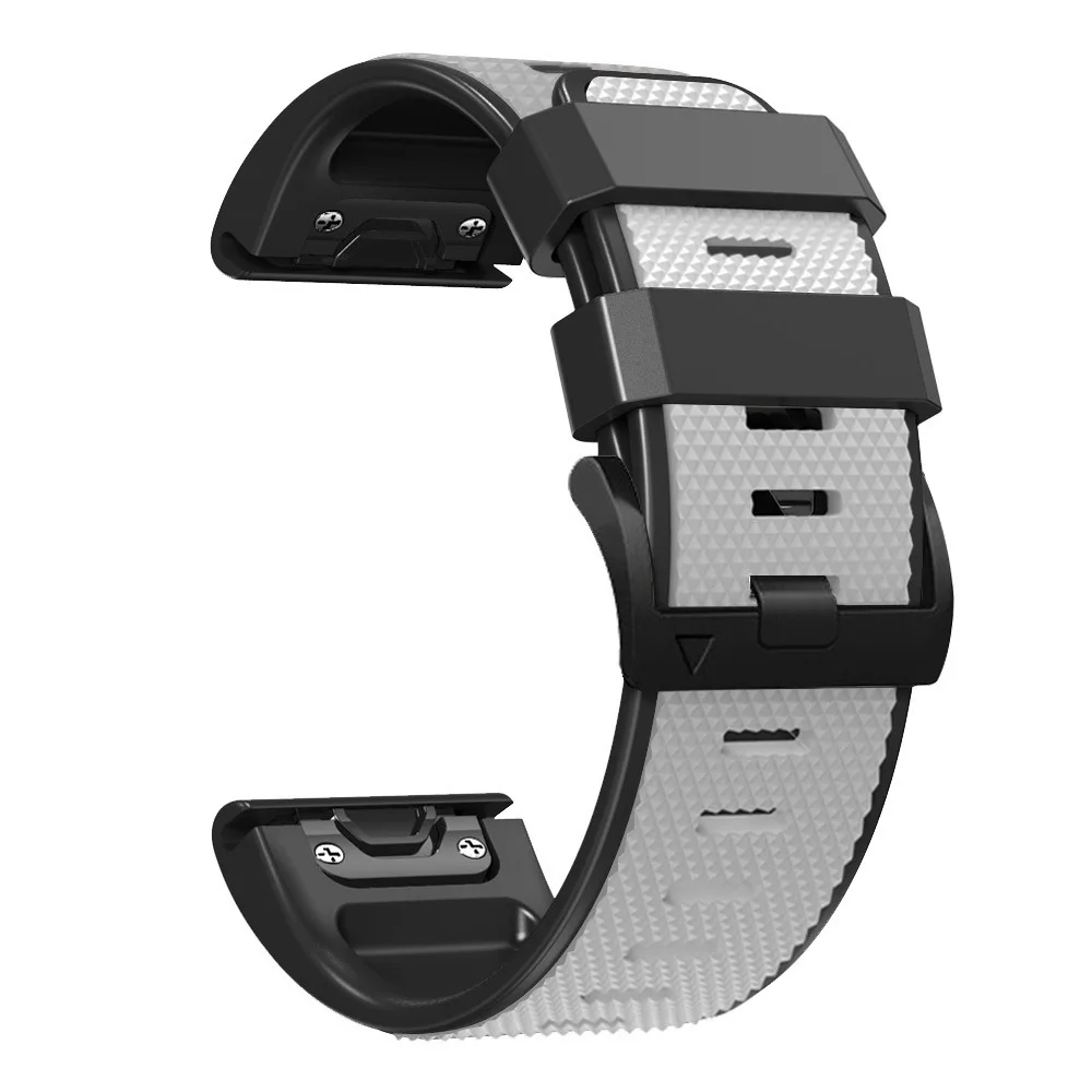 26mm Silicone Watch Band Strap For Garmin Fenix 7X 6X Pro 5X Plus 3 3HR Easyfit Wristband Enduro 2 Smartwatch Bracelet
26mm Silicone Watch Band Strap For Garmin Fenix 7X 6X Pro 5X Plus 3 3HR Easyfit Wristband Enduro 2 Smartwatch Bracelet