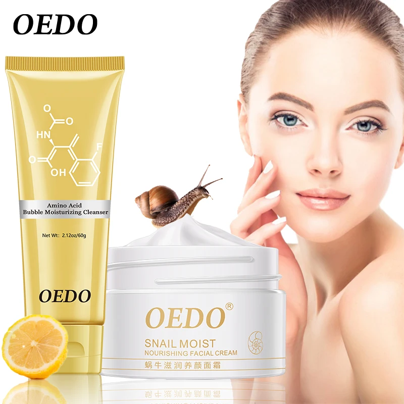 Amino Acid Bubble Moisturizing Facial Pore Cream Face Washing+Snail Face Cream Moisturizing Anti Wrinkle Whitening Cream
Amino Acid Bubble Moisturizing Facial Pore Cream Face Washing+Snail Face Cream Moisturizing Anti Wrinkle Whitening Cream