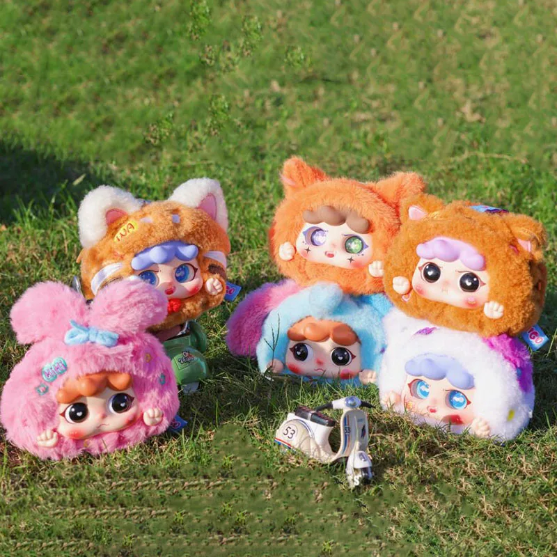 MIGO Go Travel Together Zipper Series плюшевая слепая коробка игрушка фигурка милая модель кукла