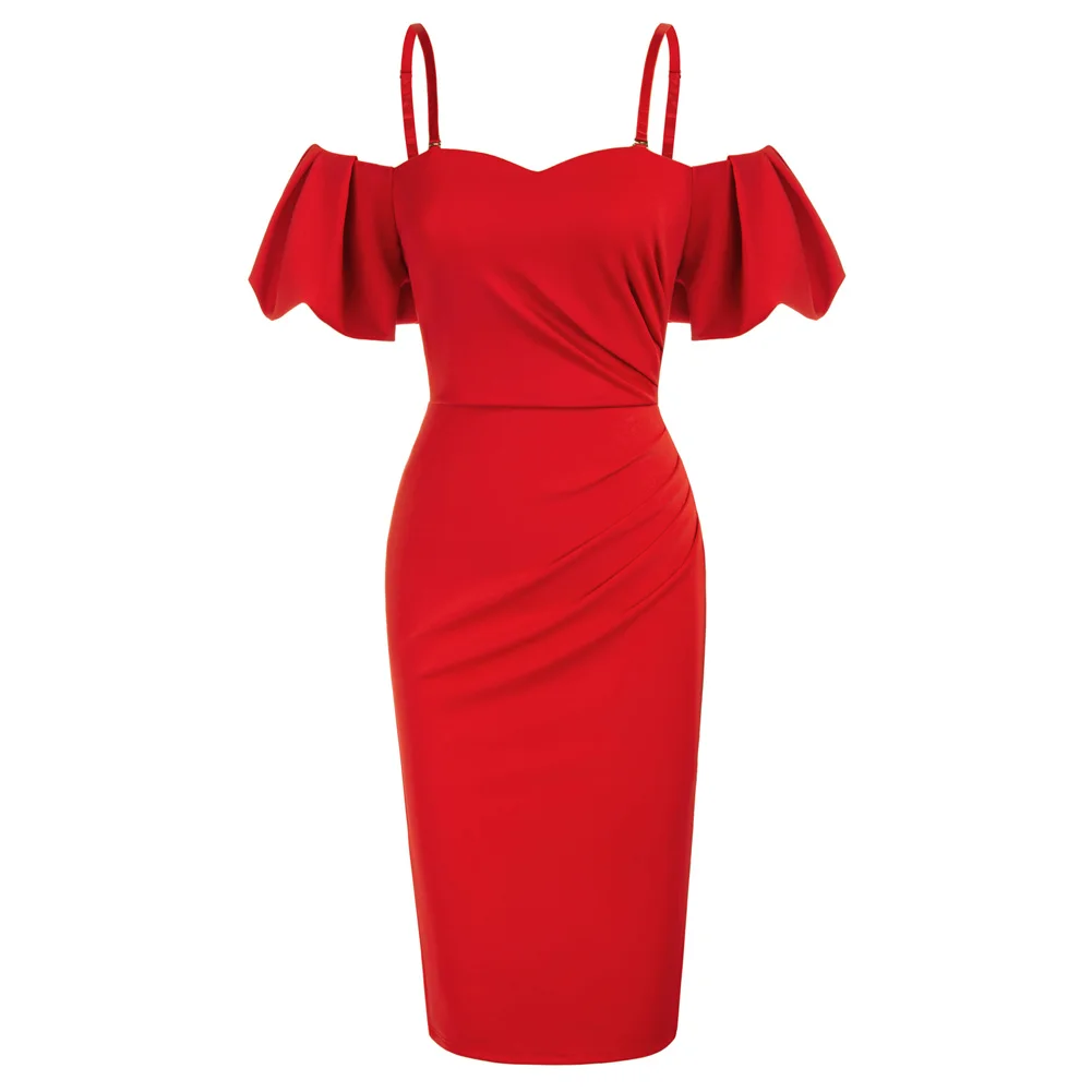 Belle Poque Women Off Shoulder Ruched Bodycon Vintage Cocktail Party Dresses Wedding Guest Dress Lantern Sleeve Pencil Dress A30
Belle Poque Women Off Shoulder Ruched Bodycon Vintage Cocktail Party Dresses Wedding Guest Dress Lantern Sleeve Pencil Dress A30