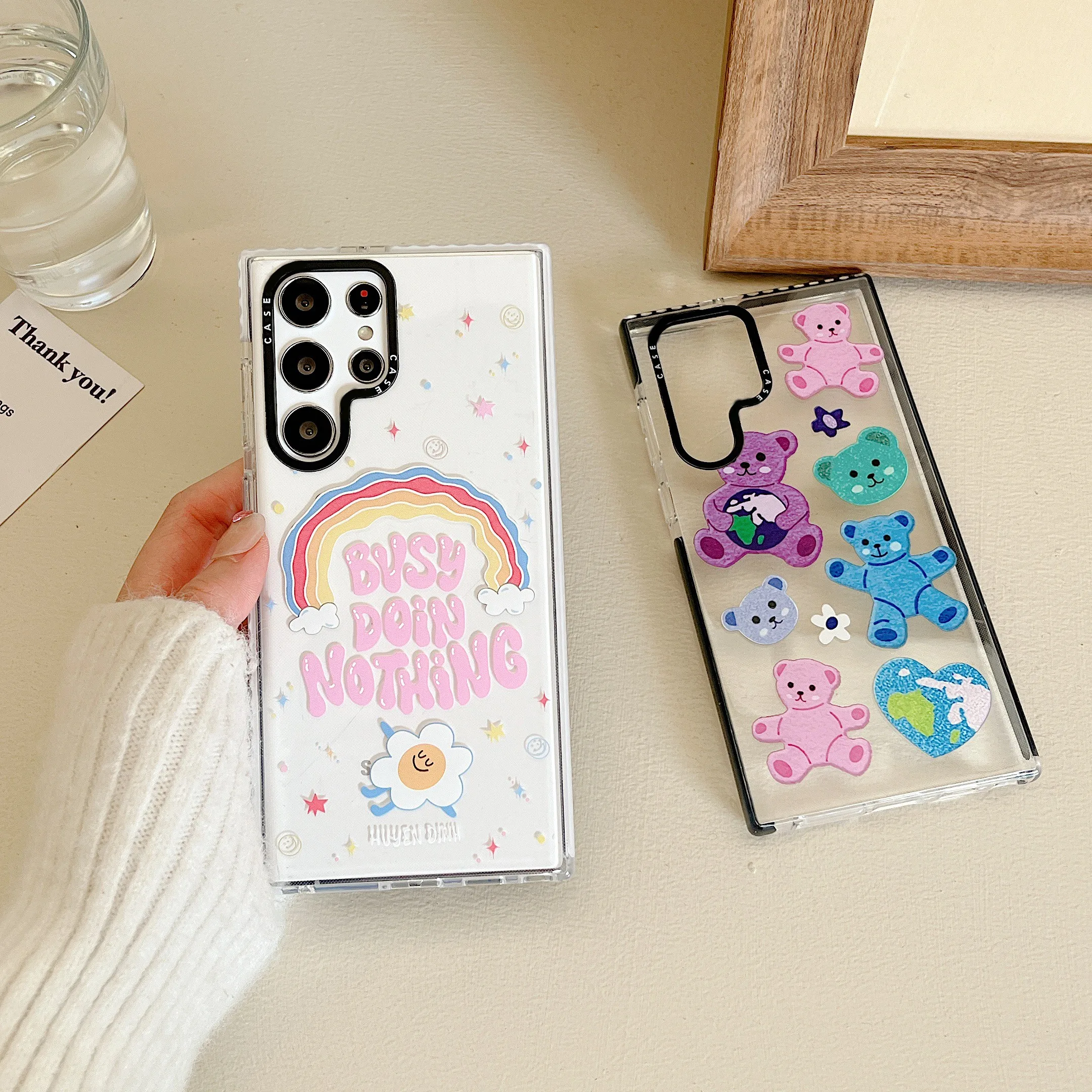 Ins Cute Cartoon Candy Bear Liquid Phone Case For Samsung Galaxy S22 S22 Plus S22Ultra Lady Girl Shockproof Soft Shell Fundas
Ins Cute Cartoon Candy Bear Liquid Phone Case For Samsung Galaxy S22 S22 Plus S22Ultra Lady Girl Shockproof Soft Shell Fundas