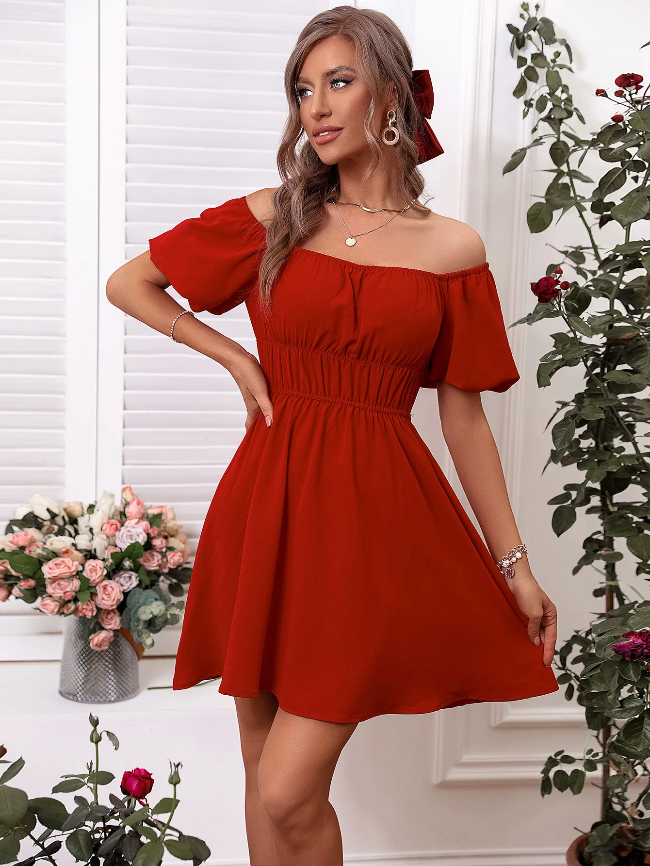 Summer Dress for Women Mini Pure Short Sleeves Loose Coquette High Quality Festival Casual Robe Femme Clothing
Summer Dress for Women Mini Pure Short Sleeves Loose Coquette High Quality Festival Casual Robe Femme Clothing